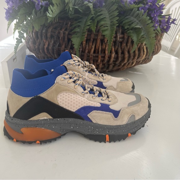 SNKR Project Crosby Sand/ Blue black suede 11 US NEW - Picture 5 of 15